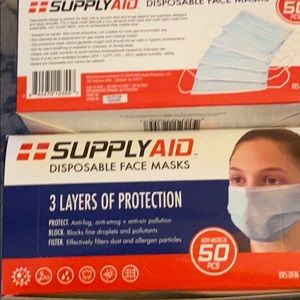 Supply AID Disposable Face Masks‼️